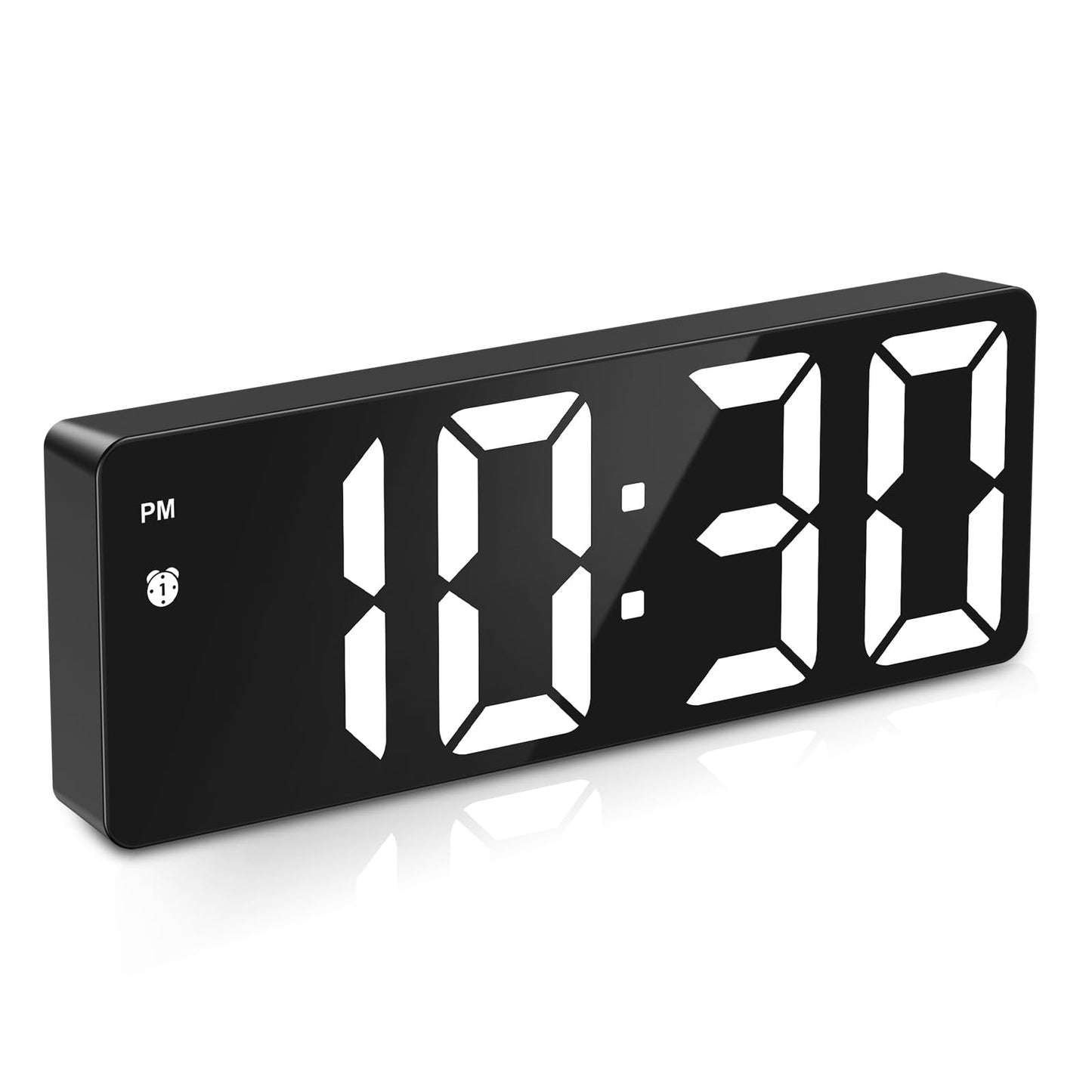 ORIA LED Alarm Clock with USB and Snooze