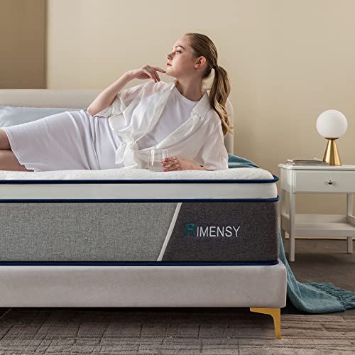 12 Inch Full Hybrid Mattress Memory Foam Springs