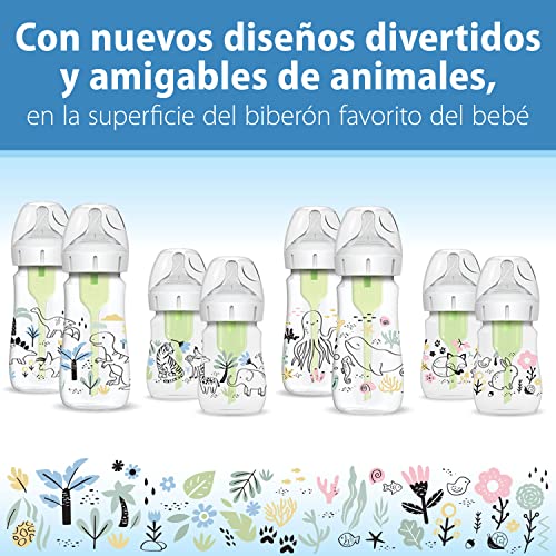 Dr. Brown's Anti-Colic Baby Bottles, Dino Design