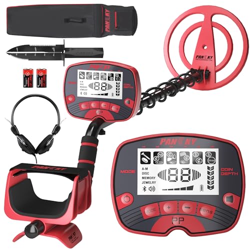 PANCKY Waterproof Metal Detector with LCD and 10" Coil