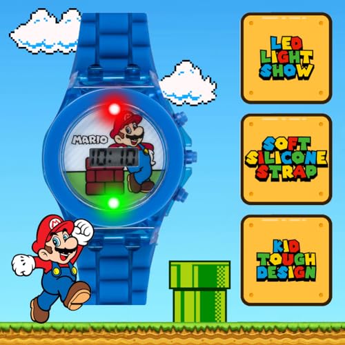 Nintendo Super Mario Kids' LCD Digital Watch