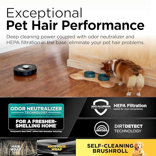 Shark Self-Empty Robot Vacuum with HEPA Base