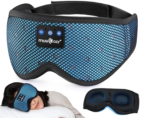 Bluetooth Sleep Headphones Breathable Wireless Sleep Mask