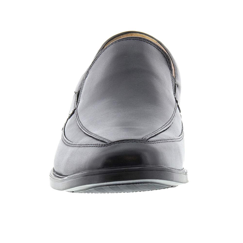 Clarks Men's Tilden Free Loafer, Black Leather, 10