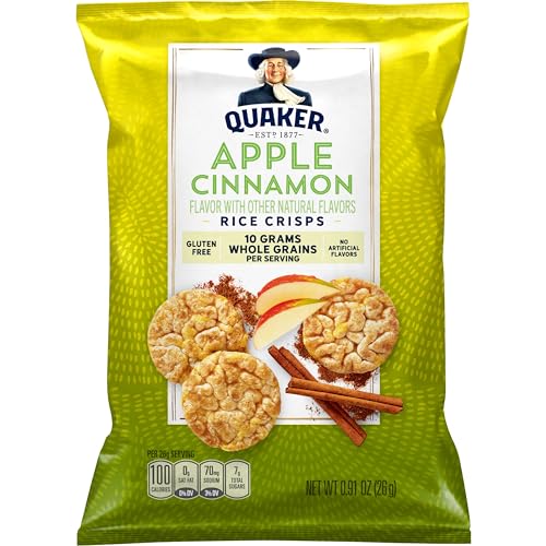 Quaker Gluten Free Apple Cinnamon Rice Crisps