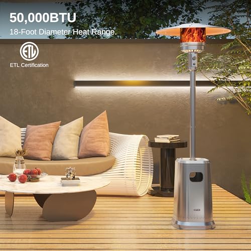 50,000 BTU Patio Heater by EAST OAK