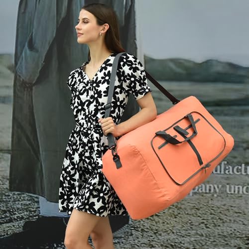 65L Travel Duffle Bag with Shoe Compartment