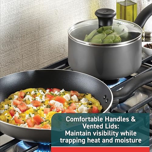 6-Piece T-Fal Nonstick Cookware Set