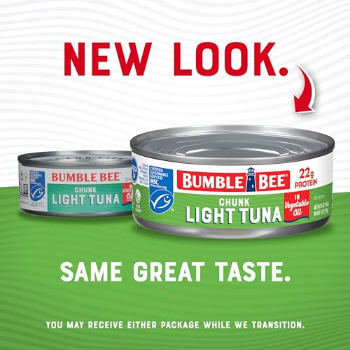 Bumble Bee Chunk Light Tuna in Oil, 5 oz