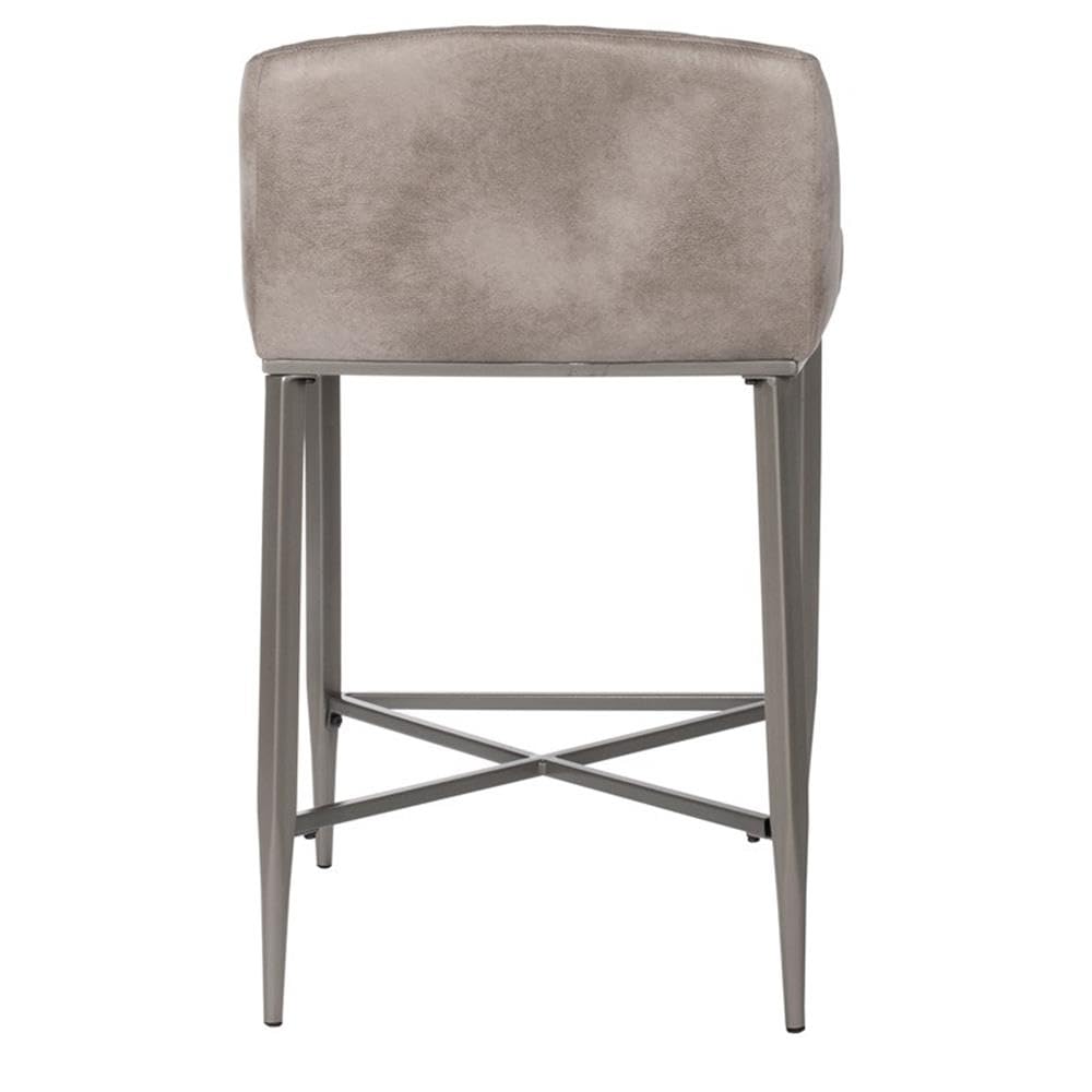 Hillsdale Phoenix Gray Counter Height Stools - Set of 2