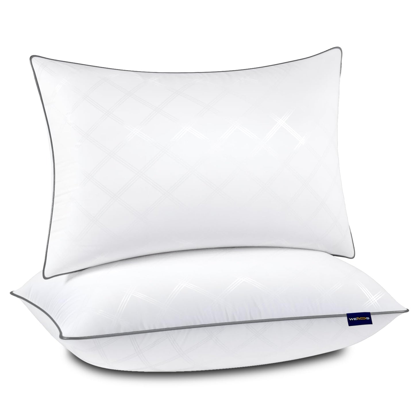 2 Pack Wellos Down Alternative Bed Pillows
