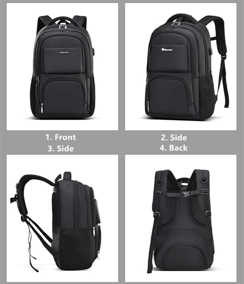 Durable Travel Laptop Backpack with USB Port