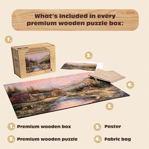 Buffalo Games Thomas Kinkade 500 Piece Puzzle