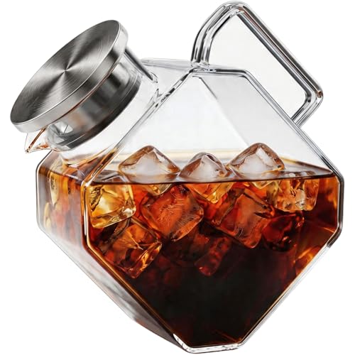 54 oz Glass Water Pitcher with Strainer
