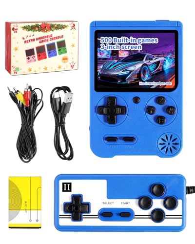 500 Game Handheld Retro Video Game Console