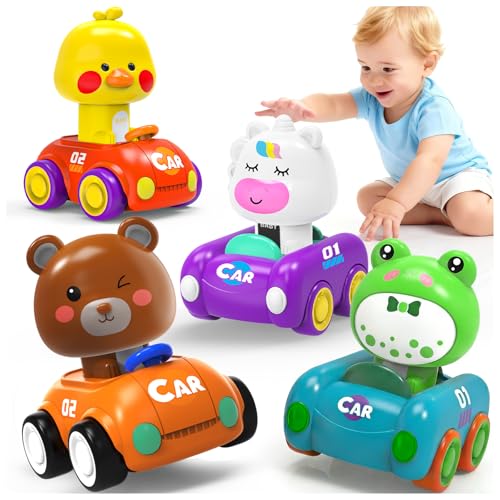 Push and Go Toy Car Vehicle Playset