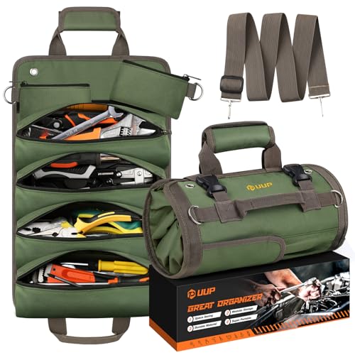 Roll Up Heavy Duty Tool Bag Organizer