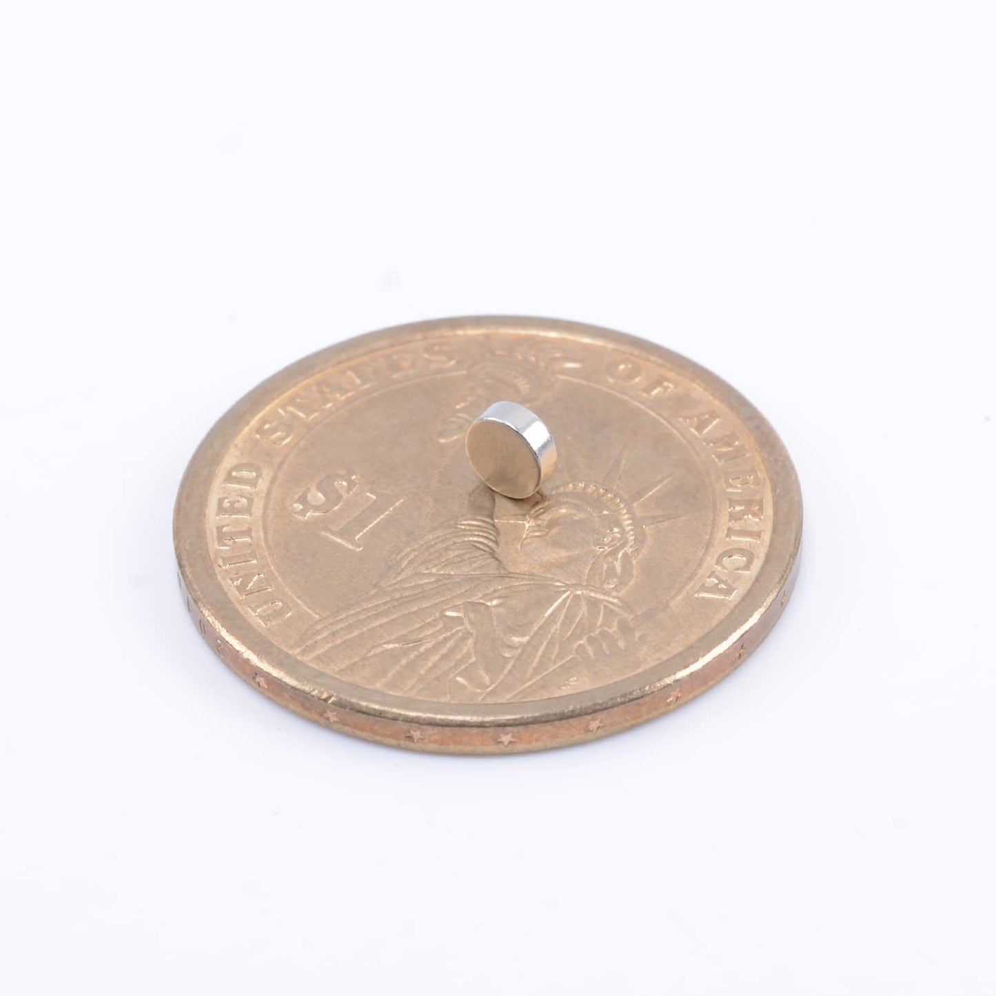120Pcs Neodymium Magnet, 4mmx1.5mm Small Magnets Strong Rare Earth Magnets Refrigerator Magnets for Crafts Dry Erase Board, Office Fridge Mini Round Disc Magnet for DIY Building Scientific Models