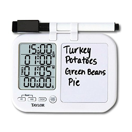 Taylor Four-Event Digital Timer with Whiteboard