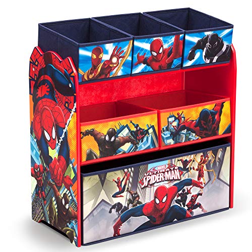 Delta Children Marvel Spider-Man Multi-Bin Toy Organizer