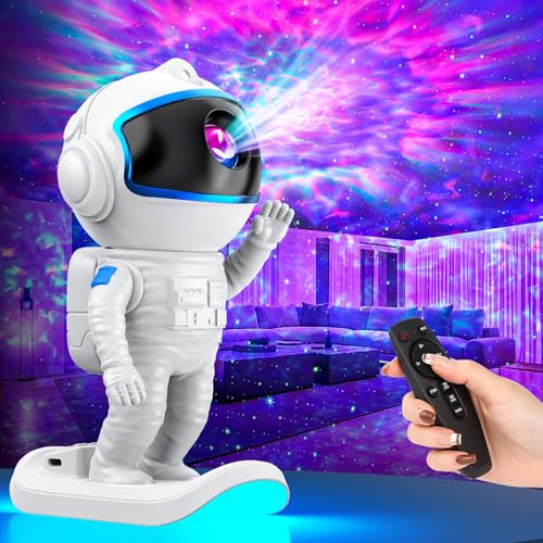 Astronaut Galaxy Star Projector Night Light