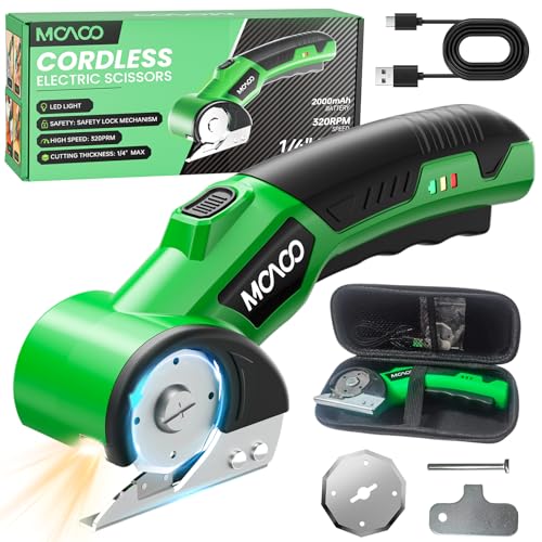 Cordless Rechargeable Electric Box Cutter Scissors