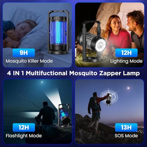 Evolpol Rechargeable 4-in-1 Mosquito Zapper