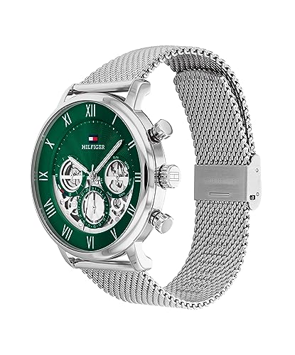 Tommy Hilfiger Men's Watch: Contemporary Elegance with Roman Numerals (Model 1710567)