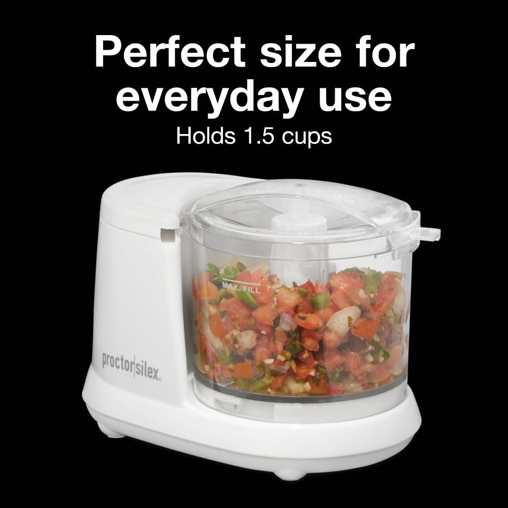 Proctor Silex 1.5 Cup Electric Vegetable Chopper
