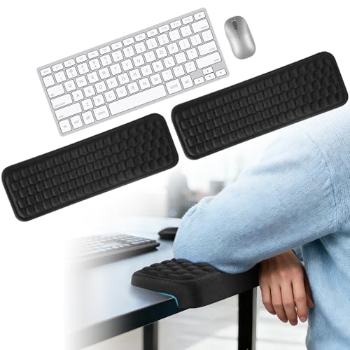 2 Pack Memory Foam Desk Elbow Wrist Rest