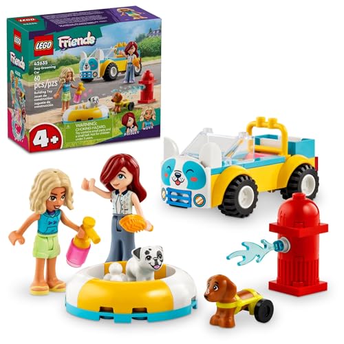 LEGO Friends Dog Grooming Car Building Toy Set