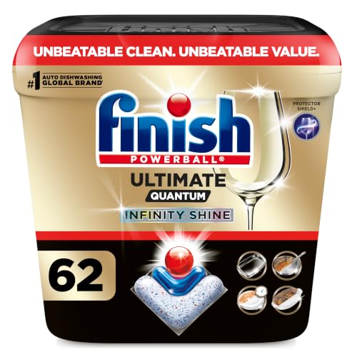 62 Count Finish Ultimate Quantum Dishwasher Pods