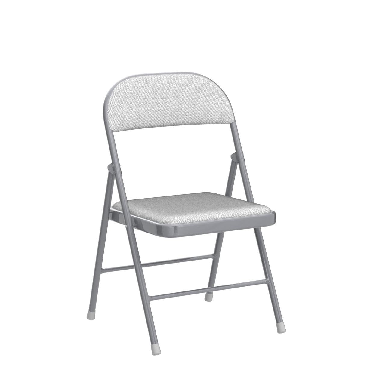 COSCO SmartFold® Fabric Folding Chair, 4-Pack, Gray
