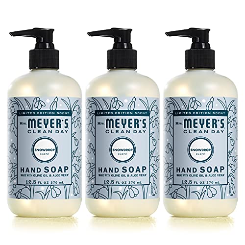 3 Pack Mrs. MEYER'S Hand Soap Essential Oils 12.5oz