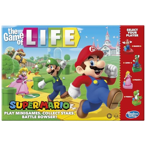 Hasbro Gaming The Game of Life Super Mario Board Game