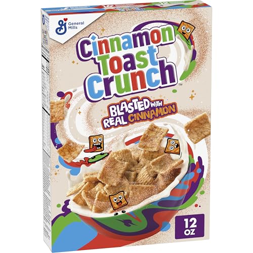 Cinnamon Toast Crunch Crispy Cinnamon Breakfast Cereal 12 oz