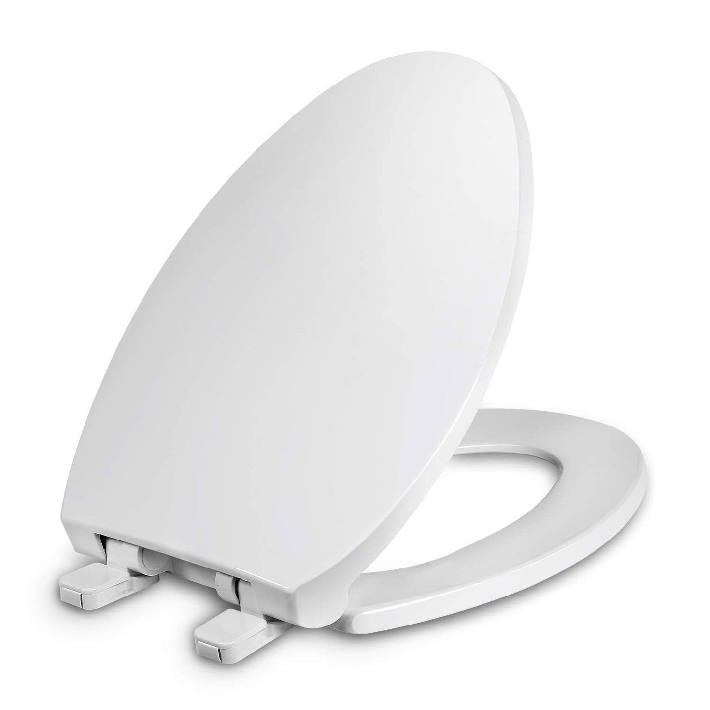 Elongated Soft Close Toilet Seat, Easy Install