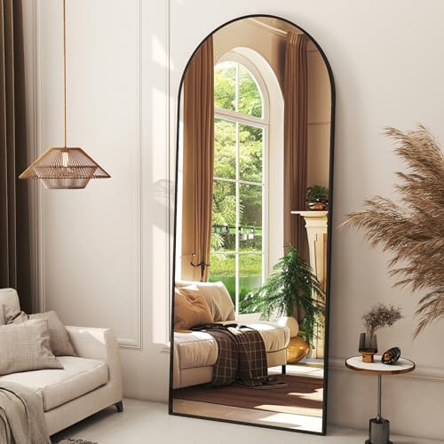 56-Inch Arched Full Length Floor Mirror