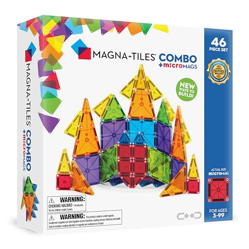 46 Piece MAGNA-TILES Magnetic Building Set