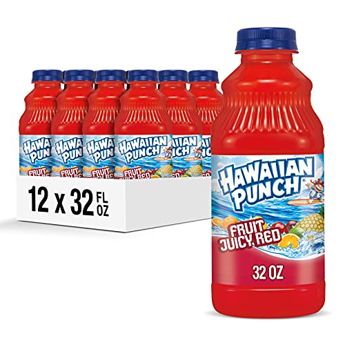 12 Pack HAWAIIAN PUNCH Fruit Juicy Red Juice Drink (OK)