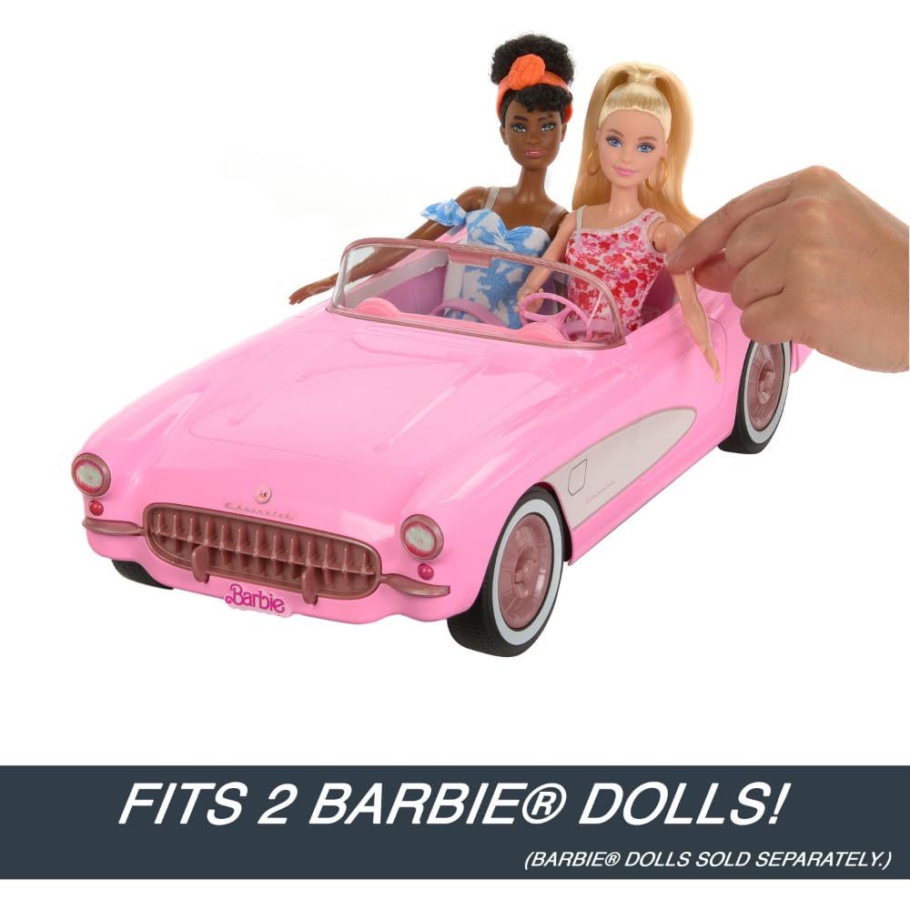 Hot Wheels RC Corvette Toy Car for 2 Dolls