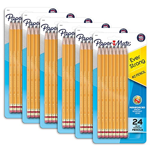 144 Count Paper Mate EverStrong #2 Pencils