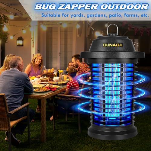 Bug Zapper Outdoor, Mosquito Zapper Fly Zapper for Outdoor Indoor, Mosquito Killer for Home, Backyard, Patio