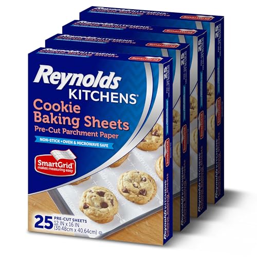 100 Count Reynolds Pre-Cut Parchment Baking Sheets