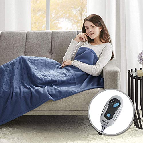 Beautyrest Heated Fleece Electric Blanket Throw