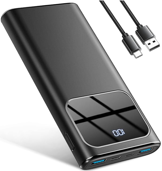 10000mAh Portable Charger with Fast Charging
