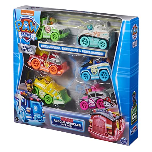 6-Pack Paw Patrol Die-Cast Toy Vehicle Set
