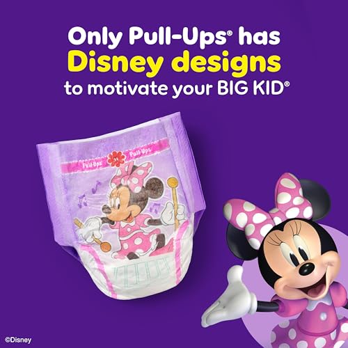 56 Count Pull-Ups Girls' Potty Training Pants, Size 4T-5T