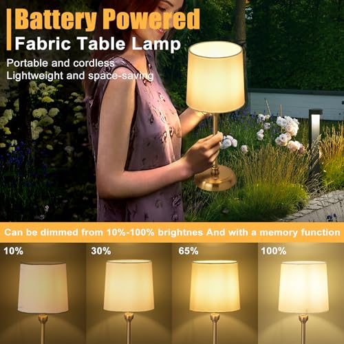 Cordless LED Table Lamp by JICAI