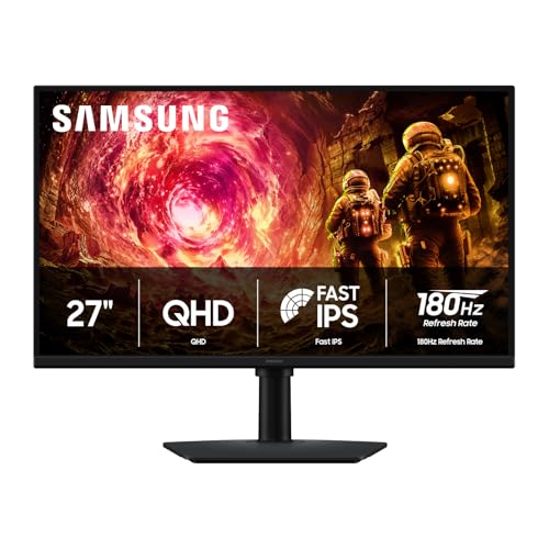 Samsung 27-Inch QHD 180Hz Gaming Monitor